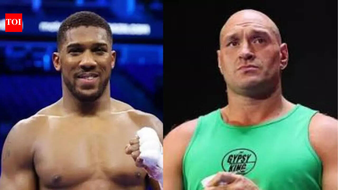 Anthony Joshua wraca do treningów z ekipą Usyka, walka z Tysonem Furym pod znakiem zapytania