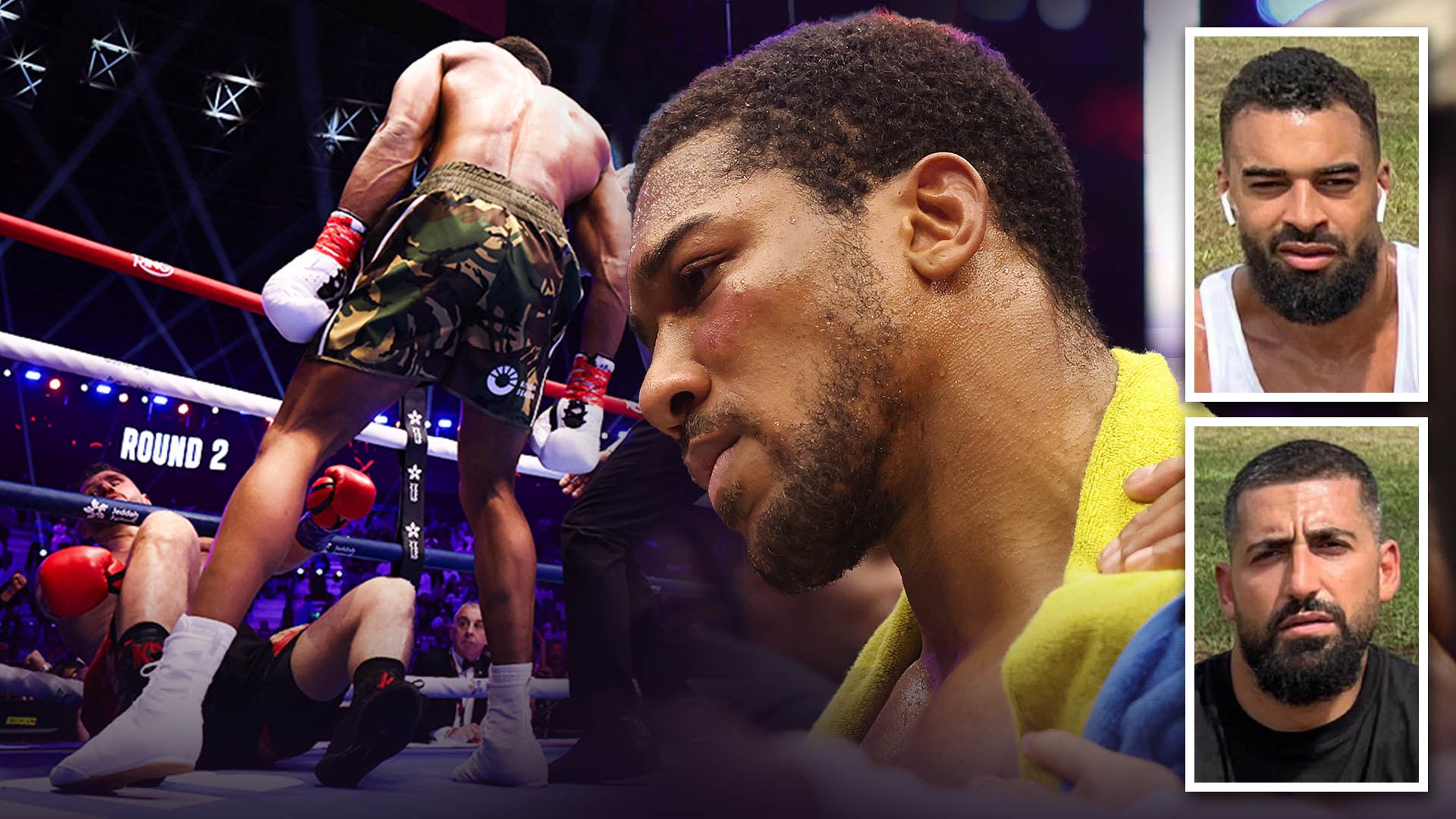 Anthony Joshua we łzach po znokautowaniu Kristiana Prengi. Poruszający hołd dla zmarłych przyjaciół