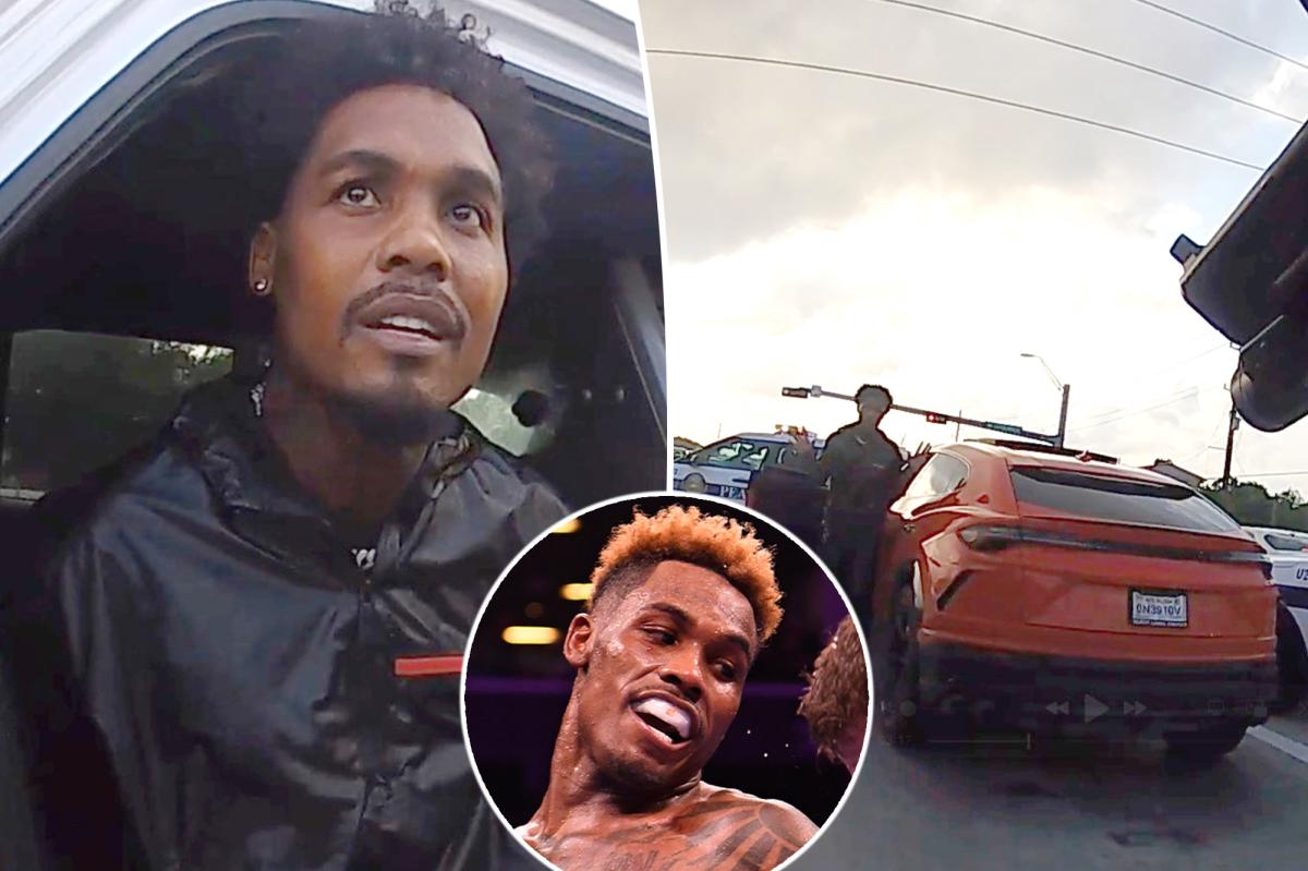 Jermall Charlo zatrzymany z bronią wymierzoną w głowę podczas aresztowania za DWI
