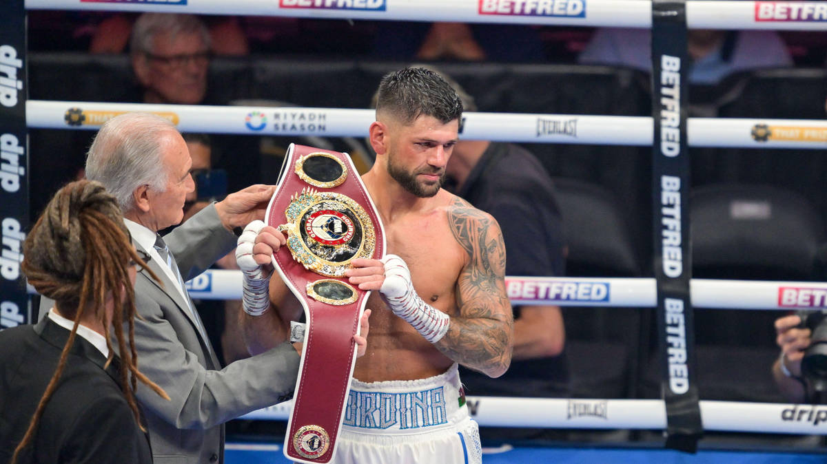 Joe Cordina oskarżony o napaść po incydencie w Cardiff