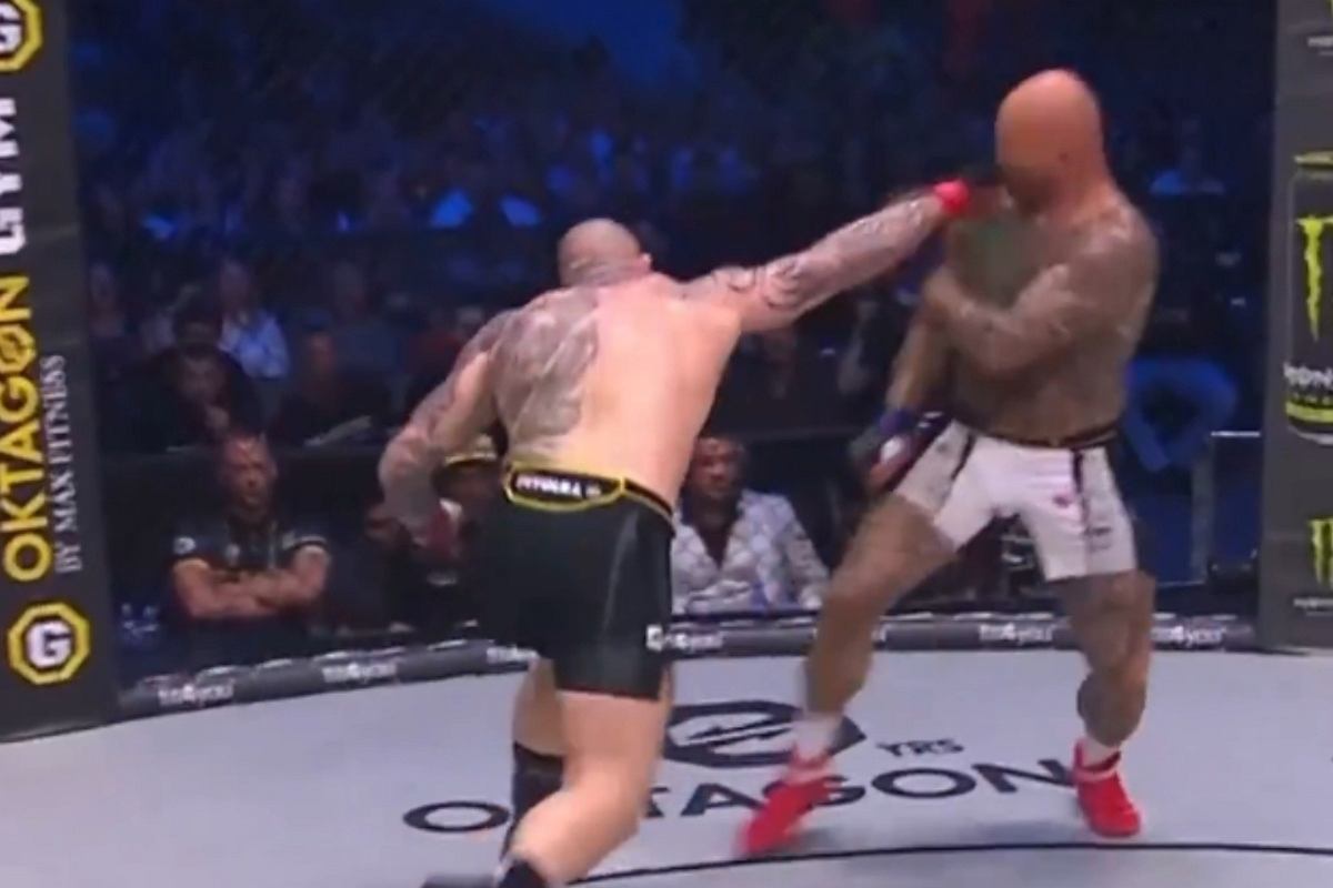 Michał Materla zwycięża w debiucie dla Oktagon MMA na gali w Szczecinie