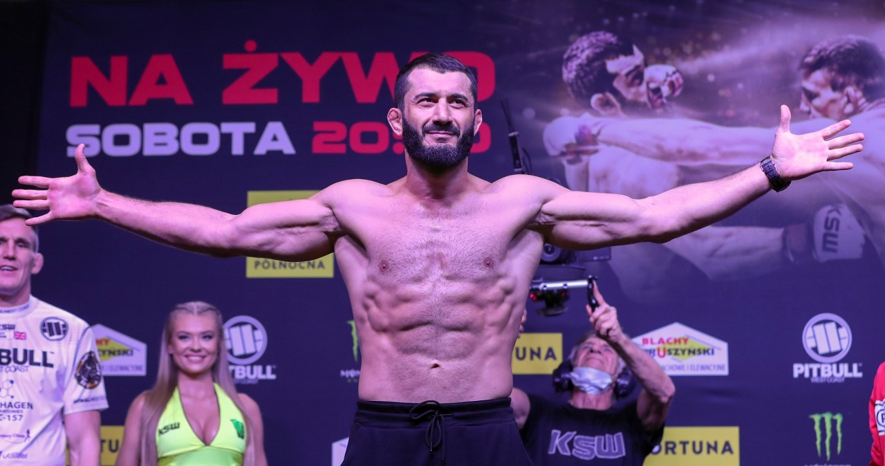 Mamed Chalidow wraca do klatki KSW. Legendarny zawodnik zmierzy się z Pawłem Pawlakiem o pas