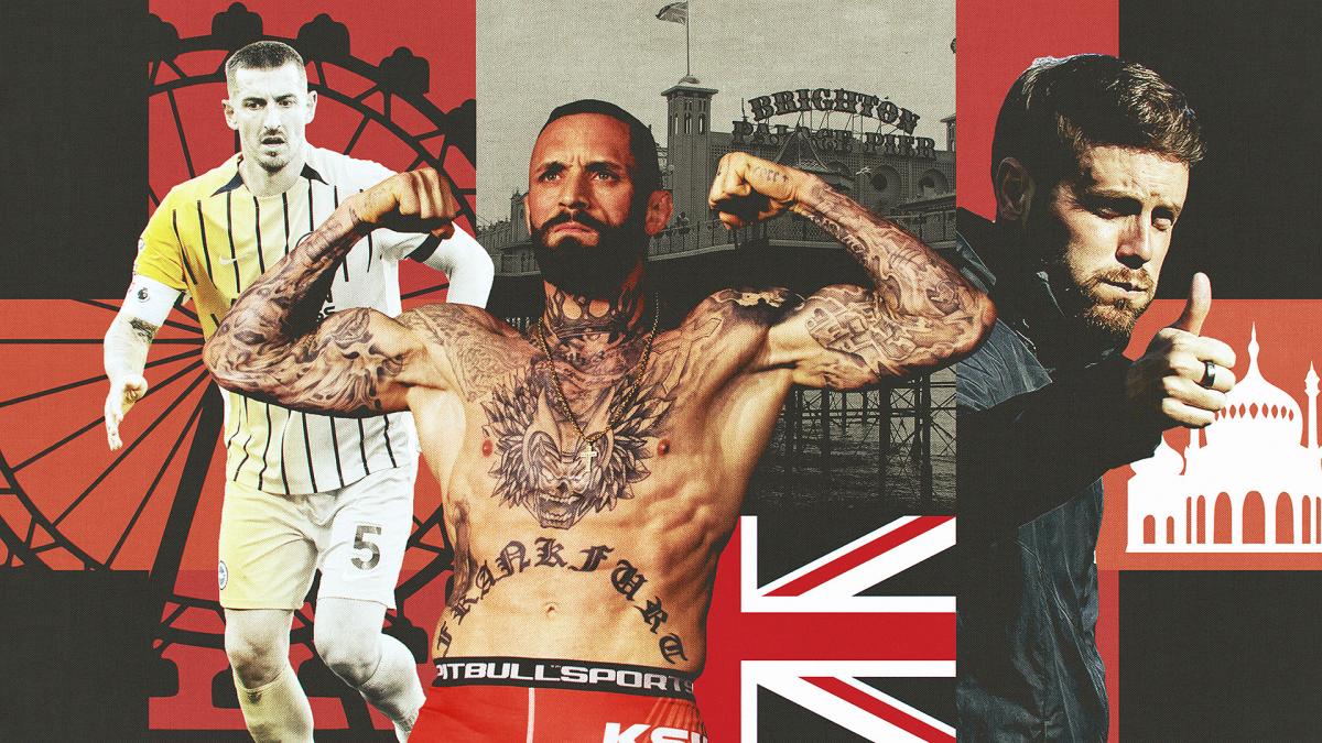 Niecodzienna metoda trenera Brighton: Mistrz MMA Christian Eckerlin pomagał piłkarzom w treningach