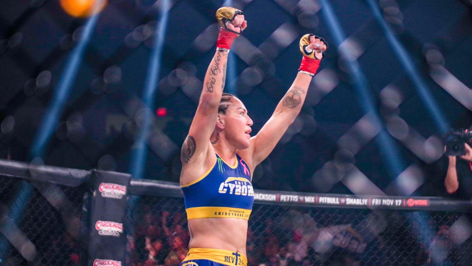 Cris Cyborg podsumowuje rozwój kobiecego MMA przed pożegnalną walką