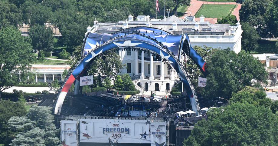 USA: Walka MMA w Białym Domu na 80. urodziny Donalda Trumpa