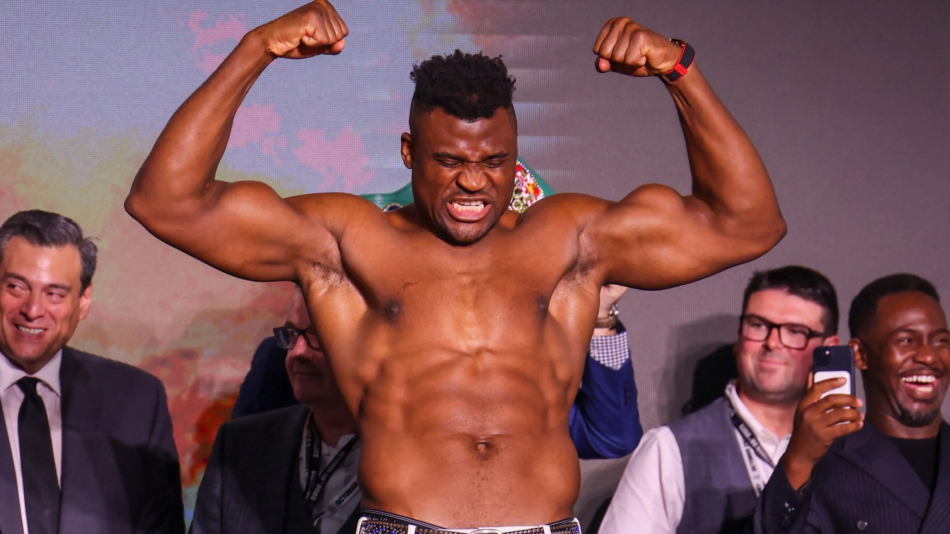 Francis Ngannou called out for title fight by fellow heavyweight on Ronda Rousey vs Gina Carano undercard