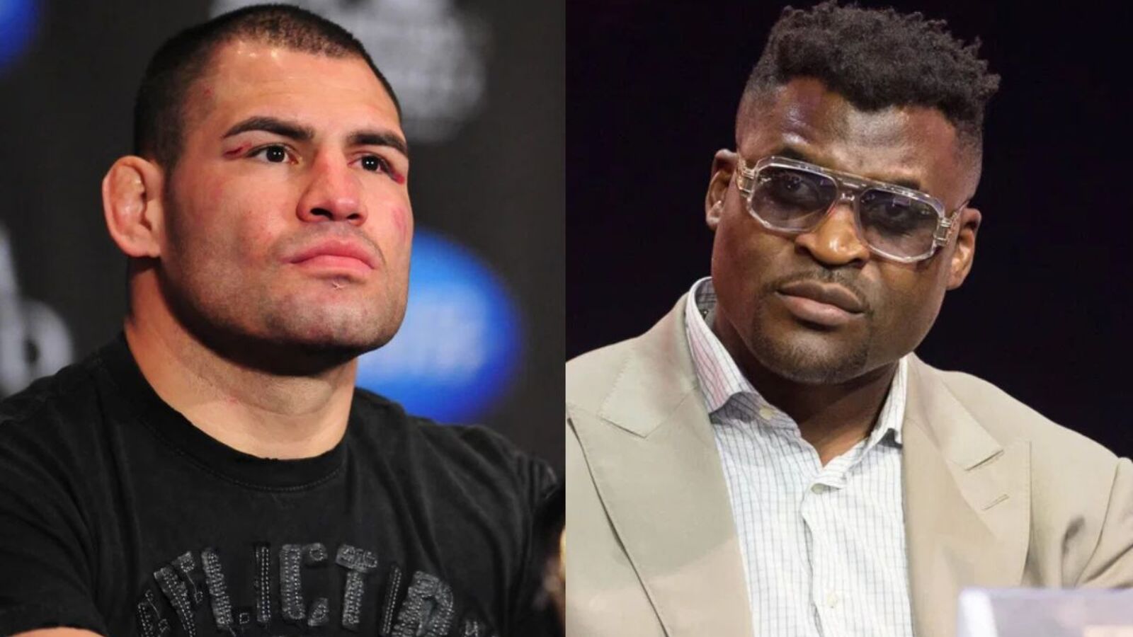 Francis Ngannou chwali Caina Velasqueza podczas ceremonii ważenia przed galą MVP