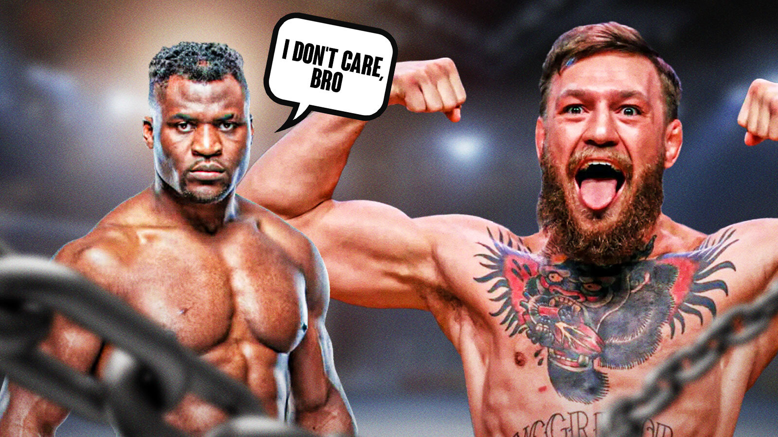 Francis Ngannou reaguje na powrót Conora McGregora do UFC: „Nie obchodzi mnie to, stary”