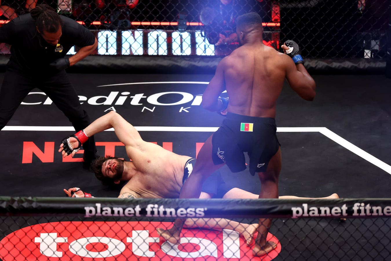 Francis Ngannou Scores Highlight-Reel KO In MVP MMA 1 Debut