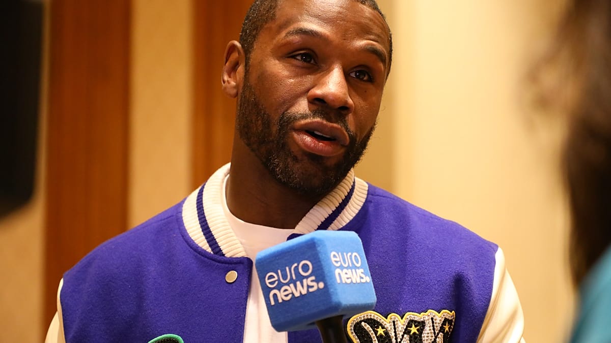 I'm in great shape,” boxing legend Floyd Mayweather tells Euronews ahead of Athens fight