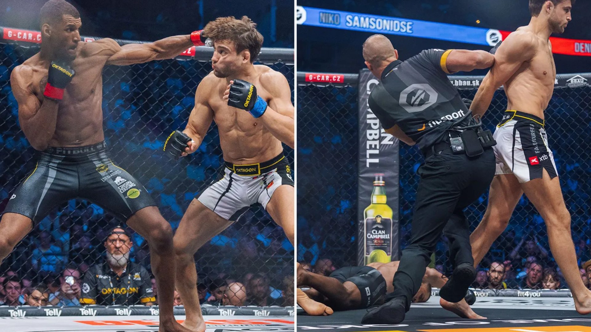 Irlandzki zawodnik MMA znokautowany w 54 sekundy. Upadł twarzą na matę
