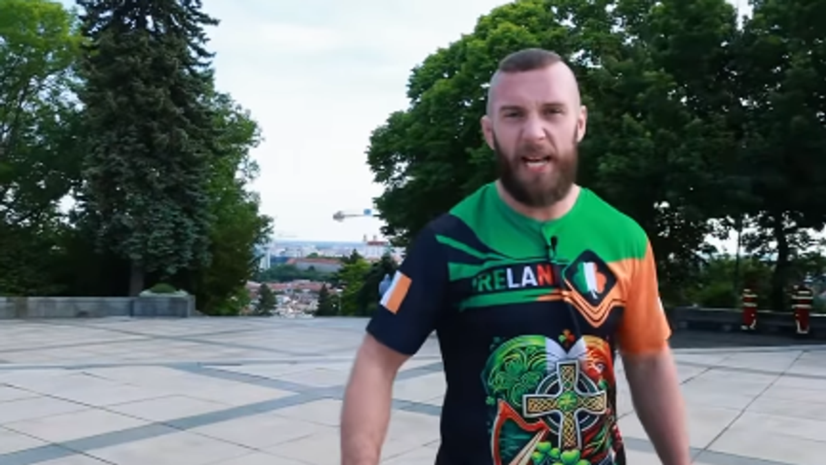 Irish MMA star travels over 1,700 kilometers to confront rival in his hometown