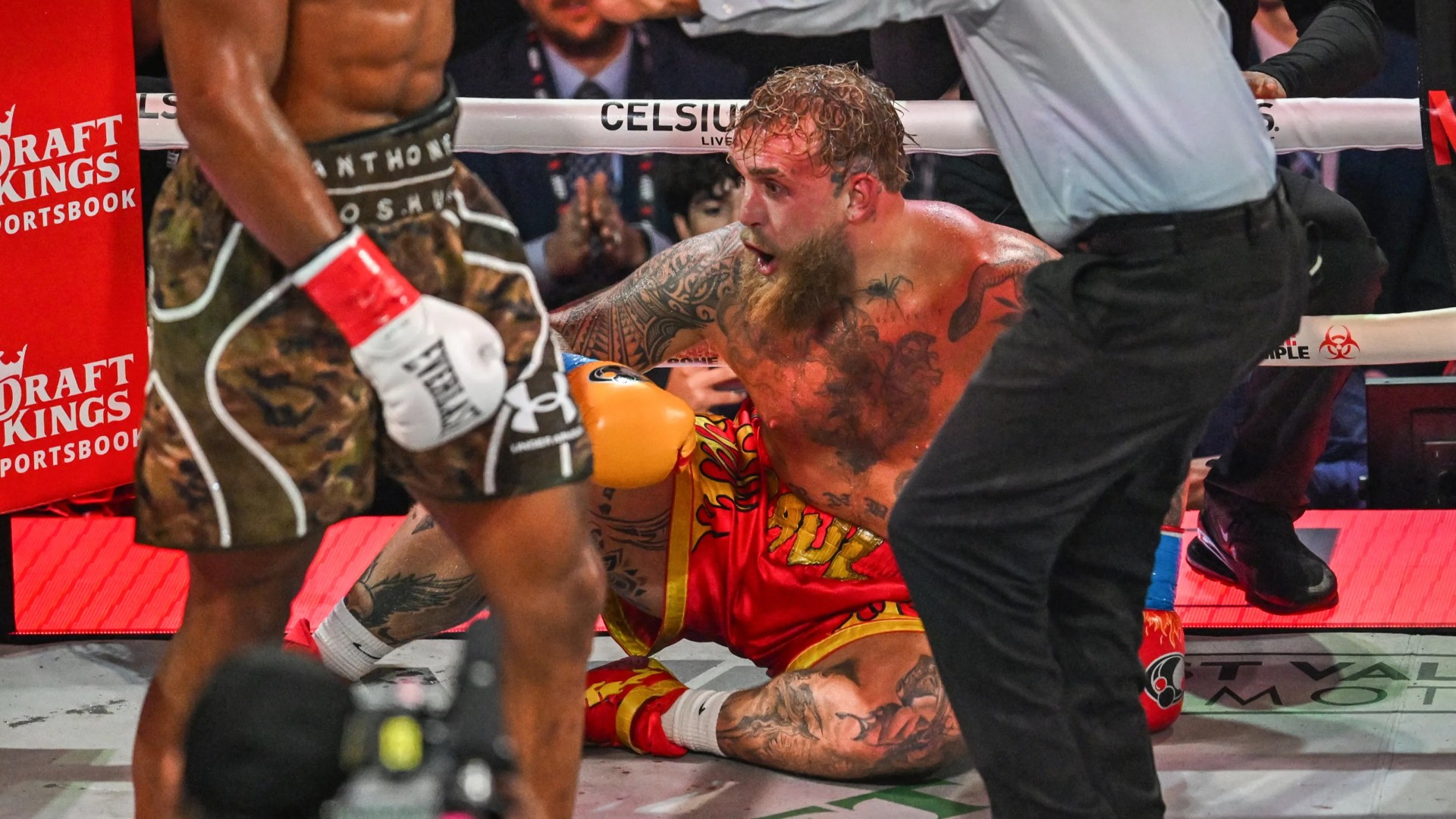 Jake Paul planuje powrót na ring po kontuzji szczęki zadanej przez Anthony'ego Joshuę