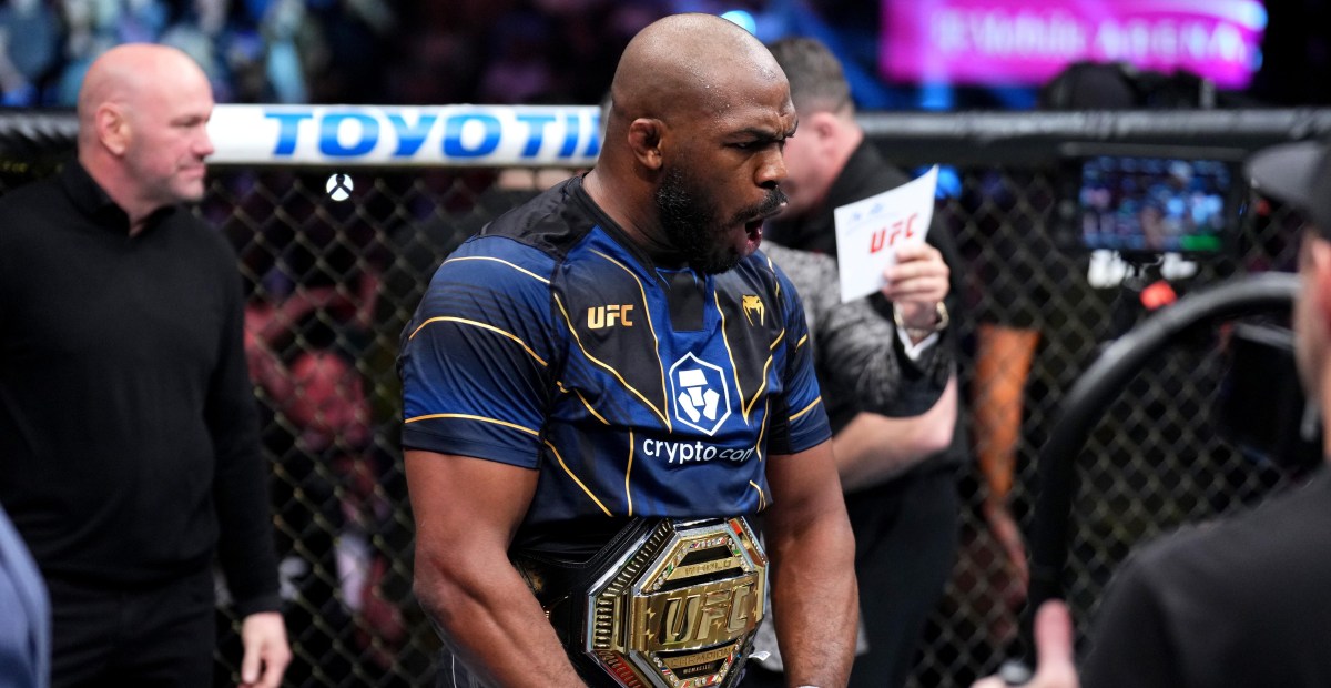 Jon Jones wysyła wiadomość do wszystkich, którzy chcą go zdetronizować jako GOAT MMA