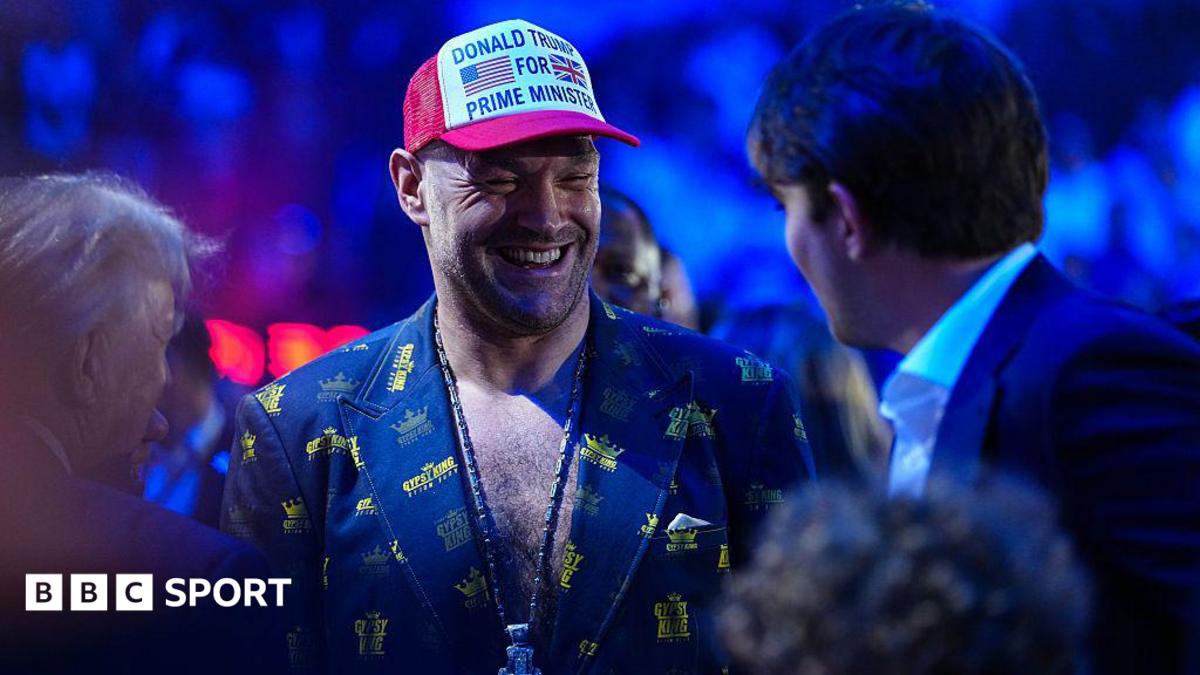 Joshua vs Fury: Tyson Fury zapowiada 'ogromne ogłoszenie' z Daną Whitem po wizycie w Białym Domu UFC