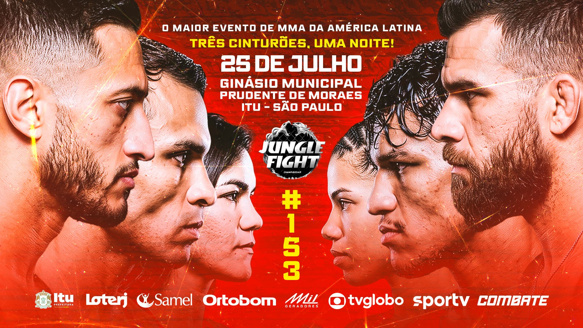 Jungle Fight 153: Wielki powrót do Itu z trzema walkami o pas mistrzowski