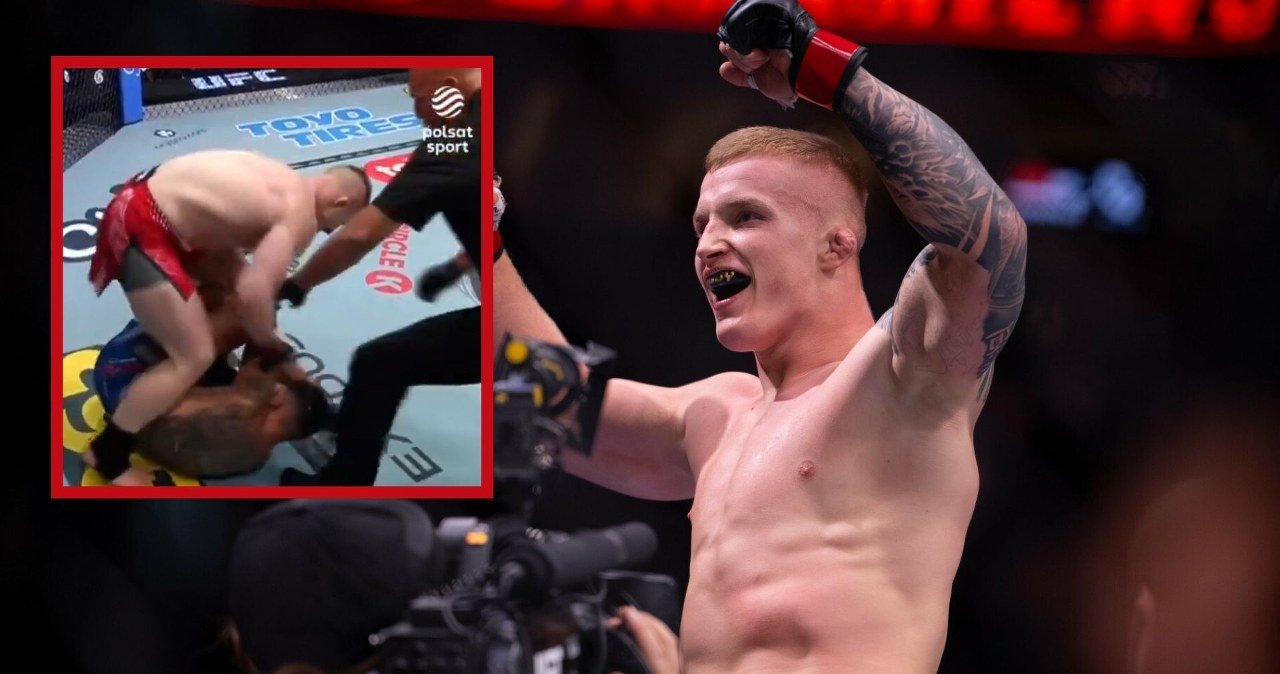 Iwo Baraniewski demoluje rywala na gali UFC w Las Vegas. Błyskawiczne zwycięstwo Polaka