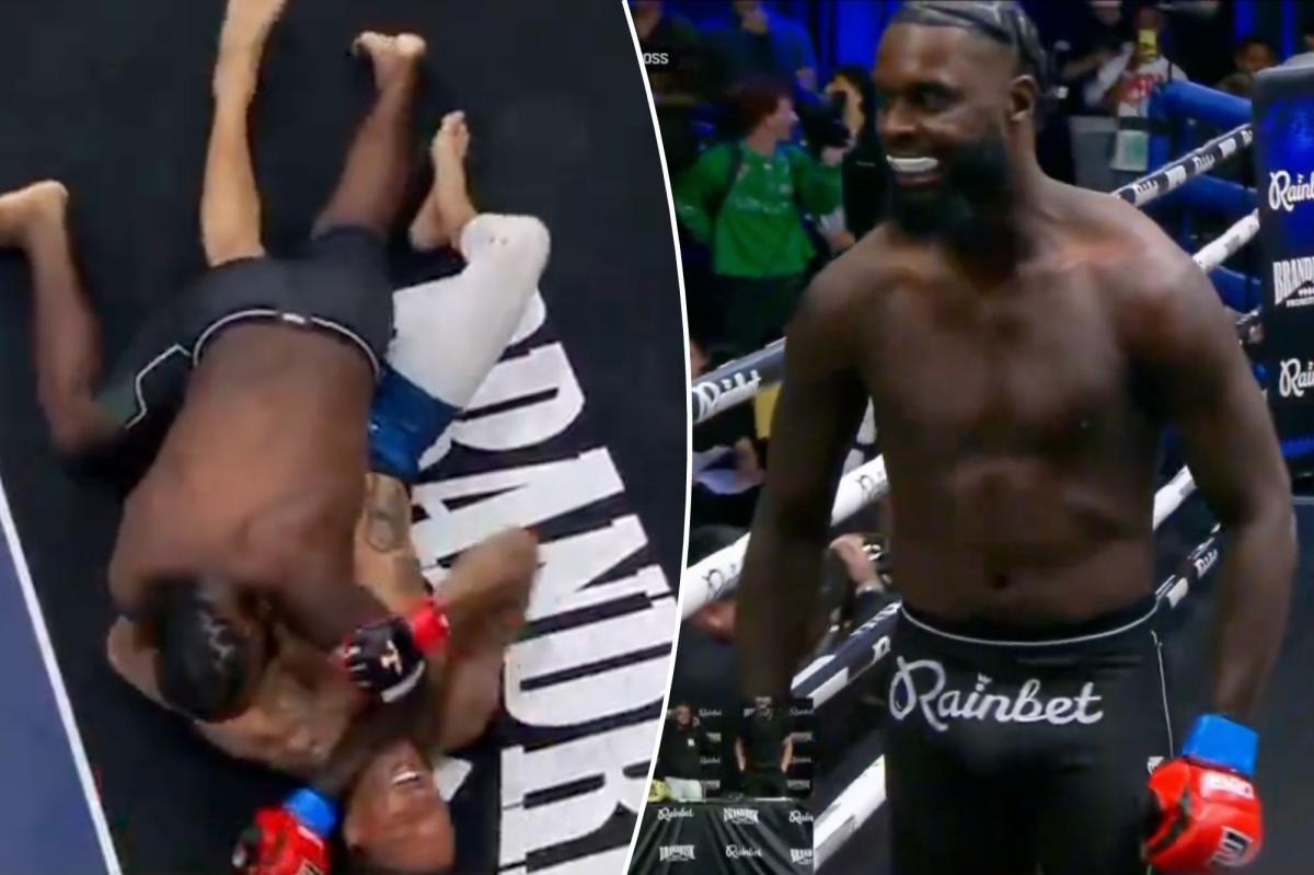 Lance Stephenson chokes out Michael Beasley in wild MMA fight between ex