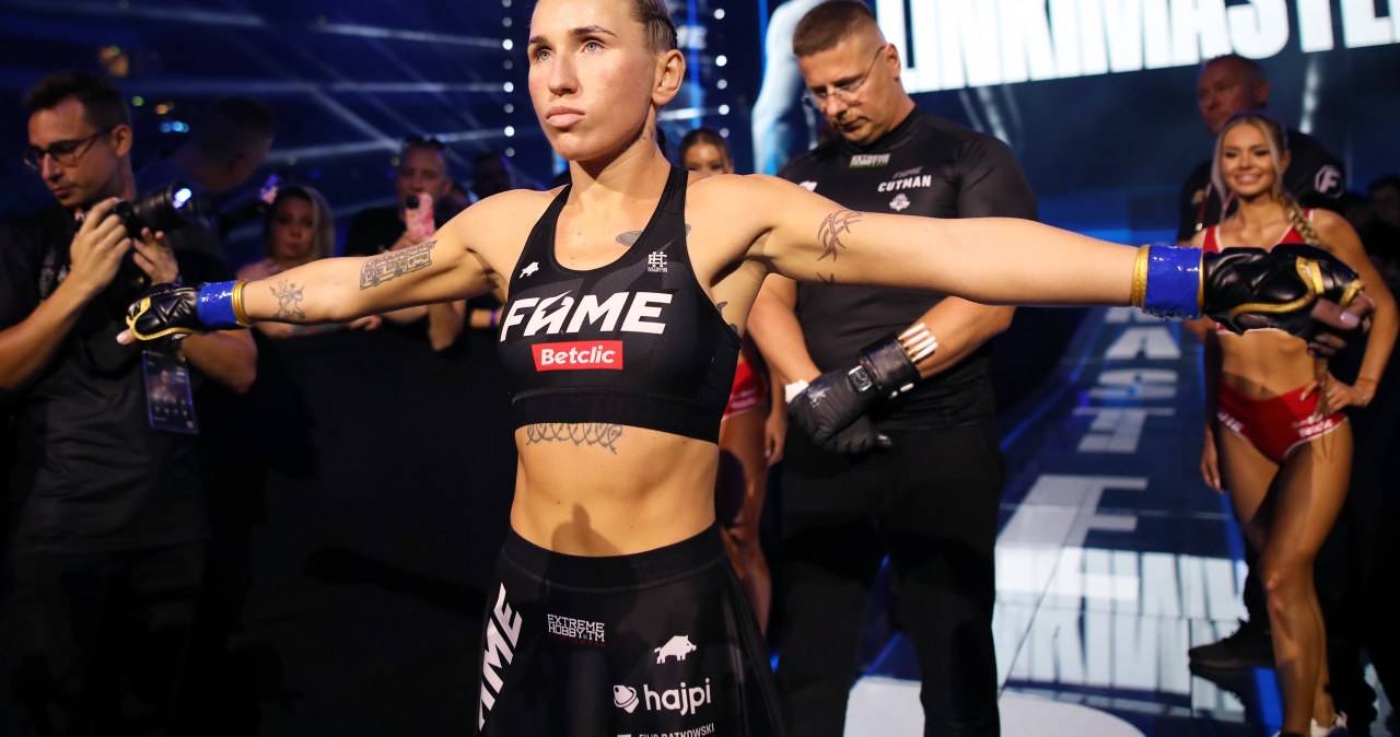 Marta Linkiewicz wicemistrzynią Polski w formule Low Kick