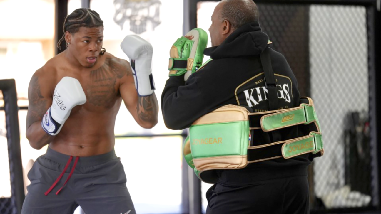 Gwiazda NFL Jahmyr Gibbs trenuje z legendą MMA Rafaelem Cordeiro