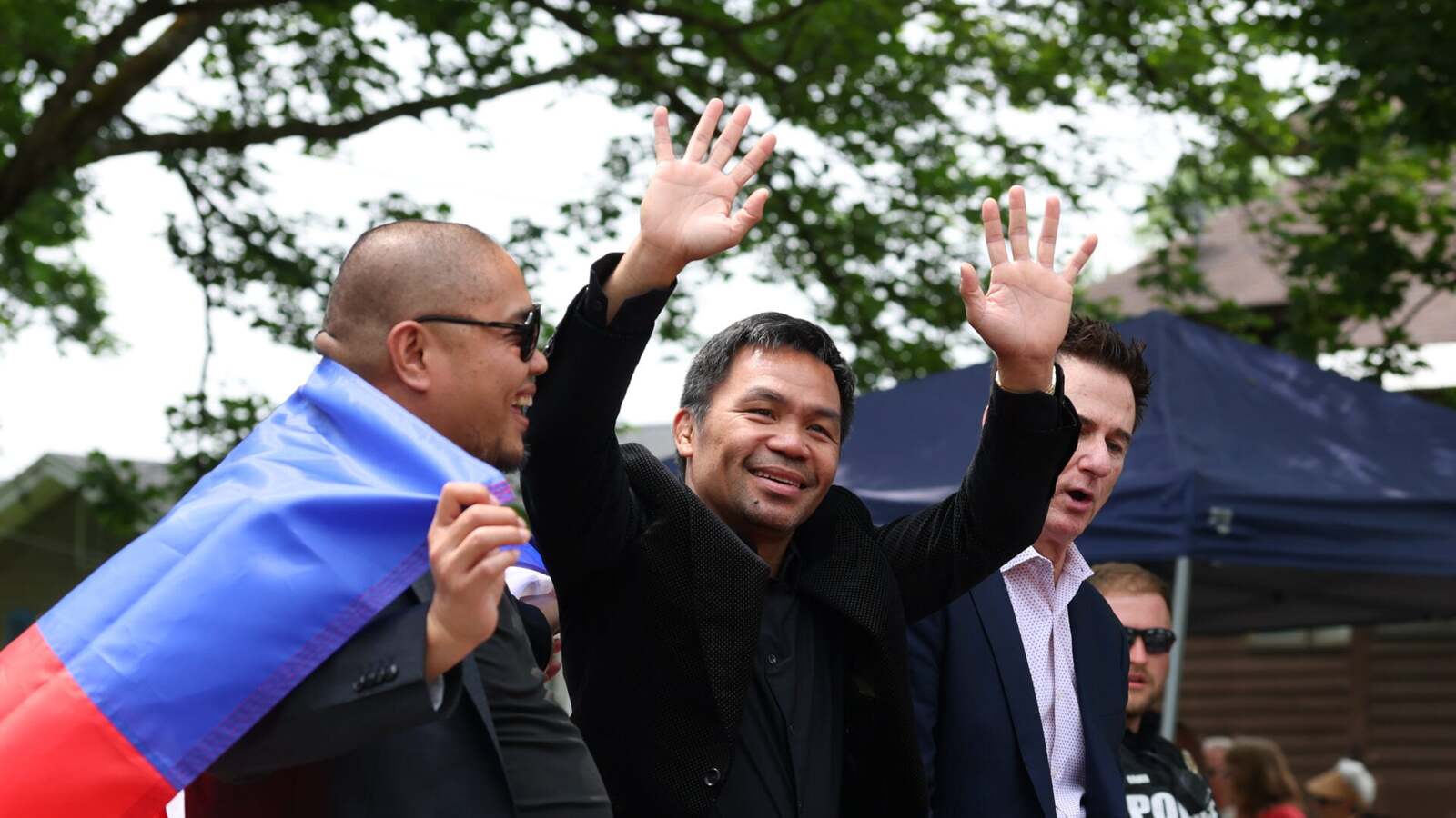 Manny Pacquiao launches fundraising effort after earthquake ravages his hometown