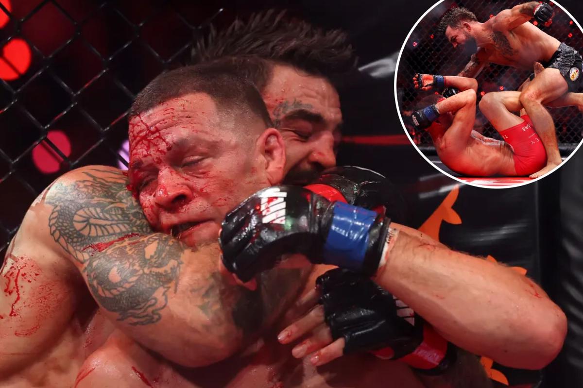 Mike Perry rozbija Nate'a Diaza na gali Rousey vs. Carano