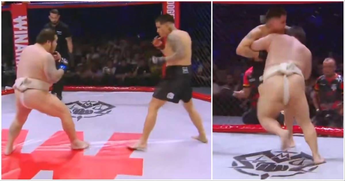 MMA Fight Between Sumo Wrestler and Professional Boxer Has Clear Winner