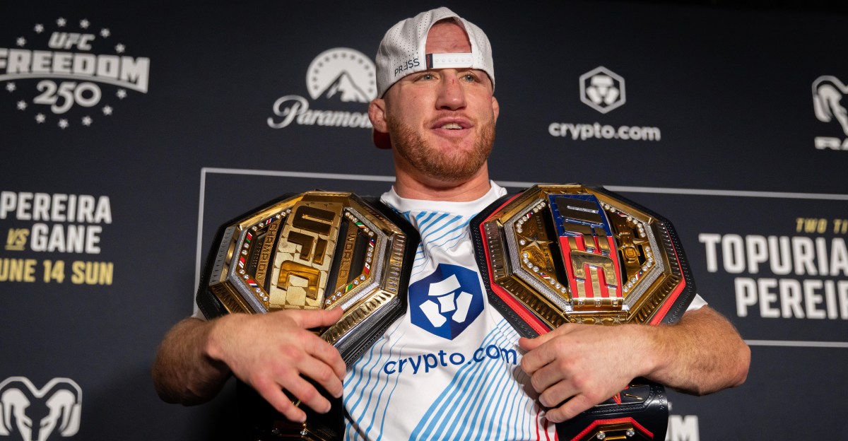 MMA Fighting’s 2026 Fighter of the Midyear: Justin Gaethje