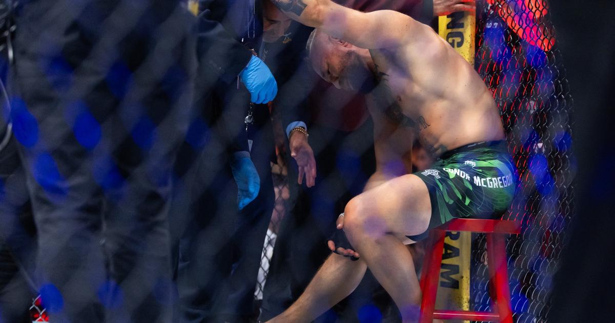 Conor McGregor przegrywa z Maxem Hollowayem na UFC 329 po kontuzji kolana w 69 sekund
