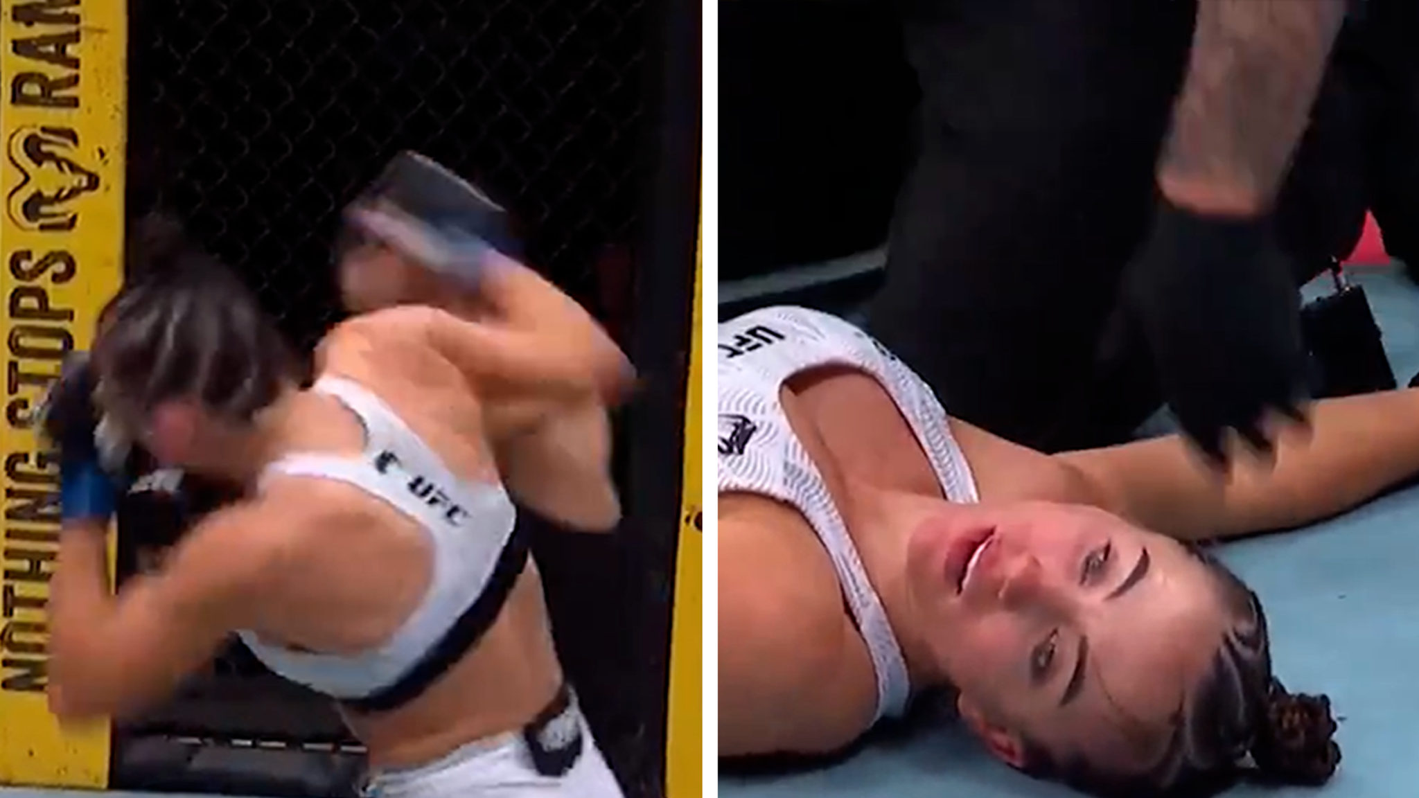 Maycee Barber znokautowana przez Alexę Grasso na UFC Fight Night 271
