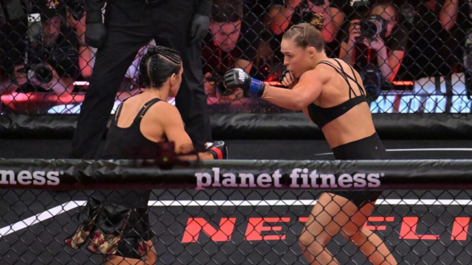 Netflix MMA Card: Ronda Rousey vs. Gina Carano Full Fight Results, Winners, and Highlights