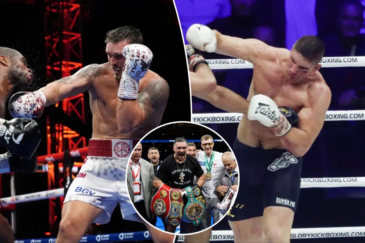 Oleksandr Usyk i Rico Verhoeven zgodzili się na walkę pod Piramidami w Gizie
