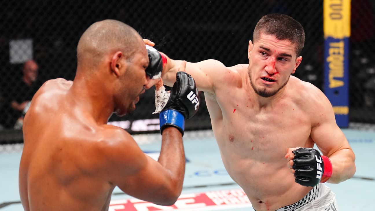 Baisangur Susurkaev efektownie wygrywa na UFC 328. Partner treningowy Chimaeva wciąż niepokonany