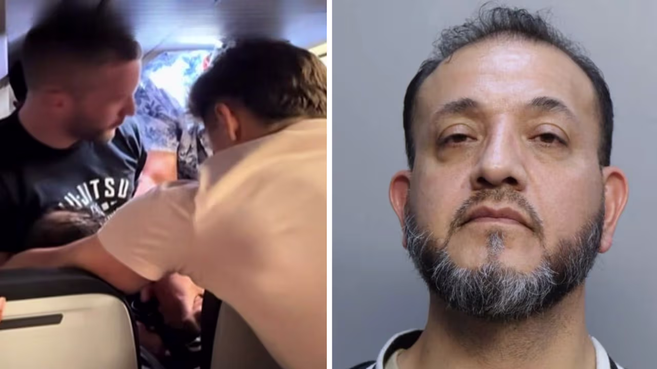 Były zawodnik MMA obezwładnił agresora na pokładzie samolotu