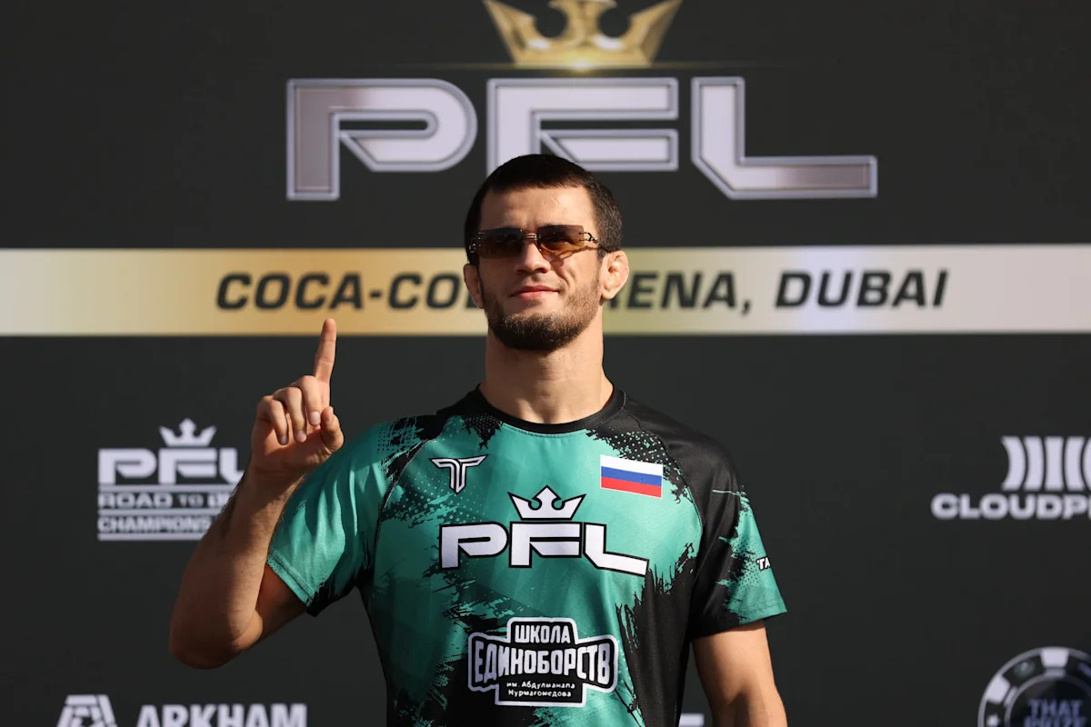 PFL Dubai: Wyniki ważenia. Usman Nurmagomedov i Alfie Davis w limitach wagowych