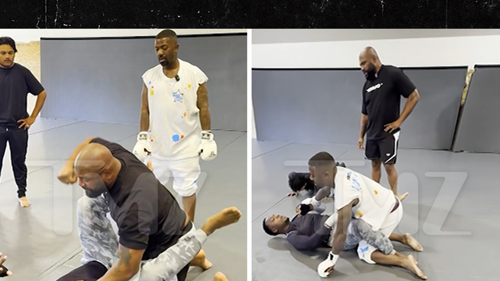 Ray J trenuje z legendami UFC. Chuck Liddell i Rampage Jackson przygotowują go do walki