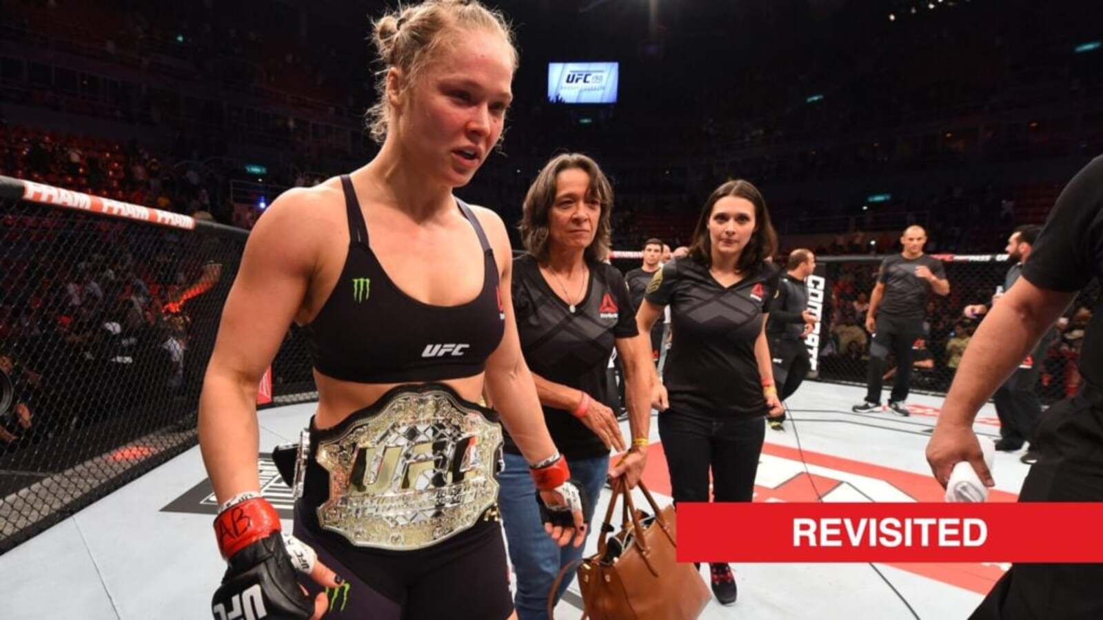 Ronda Rousey claimed she ‘could beat 100%’ of male UFC bantamweights while TJ Dillashaw was champion