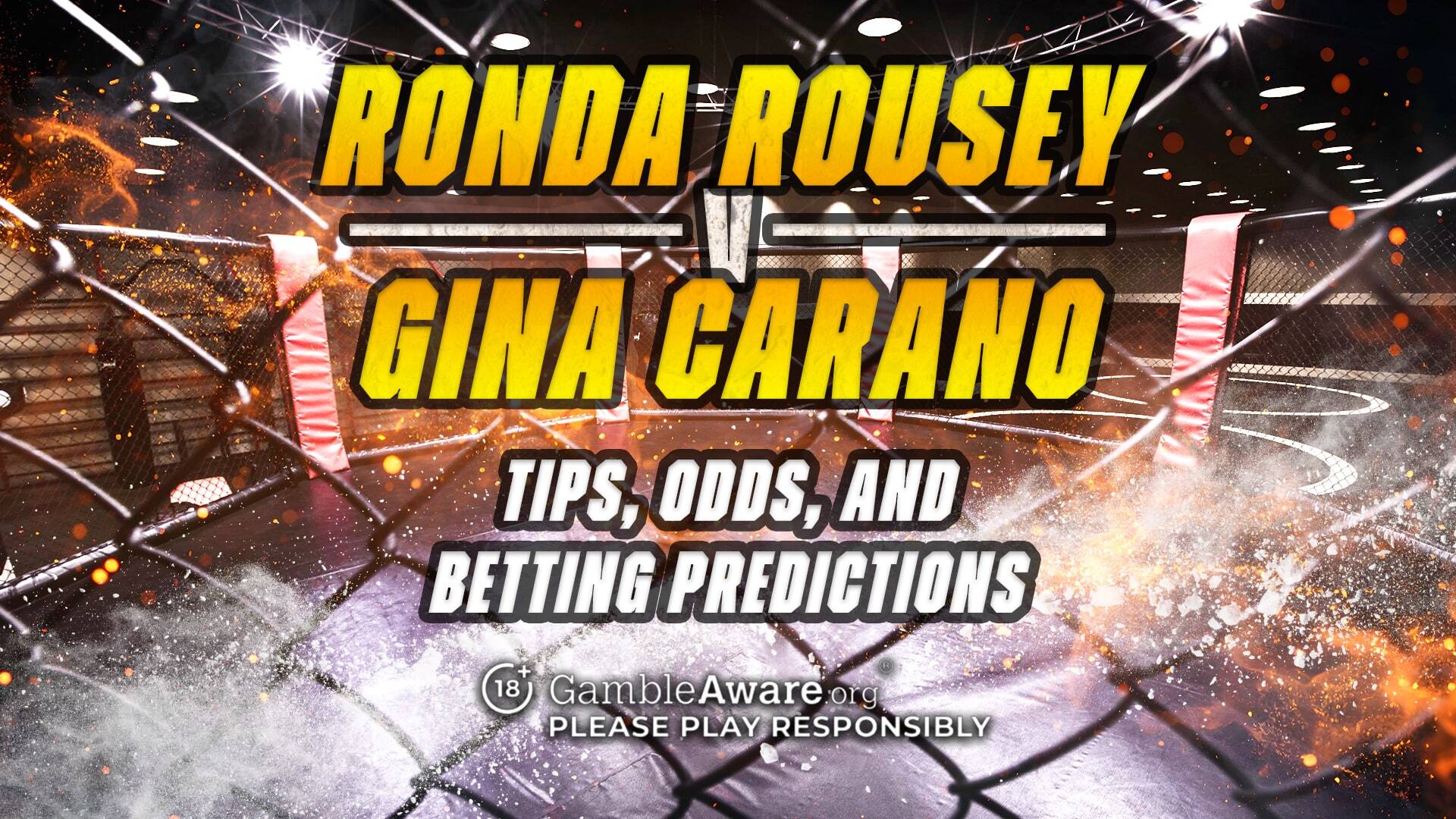 Ronda Rousey vs Gina Carano: MVP MMA tips, odds, and betting predictions