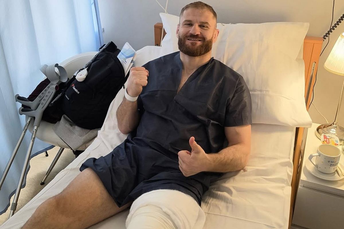 Jan Błachowicz o rehabilitacji po kontuzji kolana. Były mistrz UFC rozpoczyna powrót do zdrowia