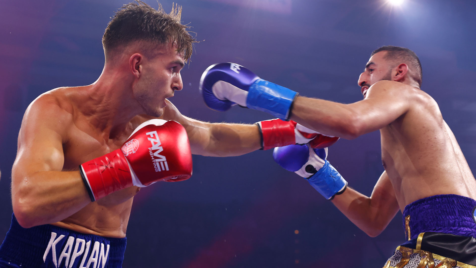 Slim Albaher przegrywa przez TKO z Canem Kaplanem na gali Misfits Boxing vs Fame Fighting