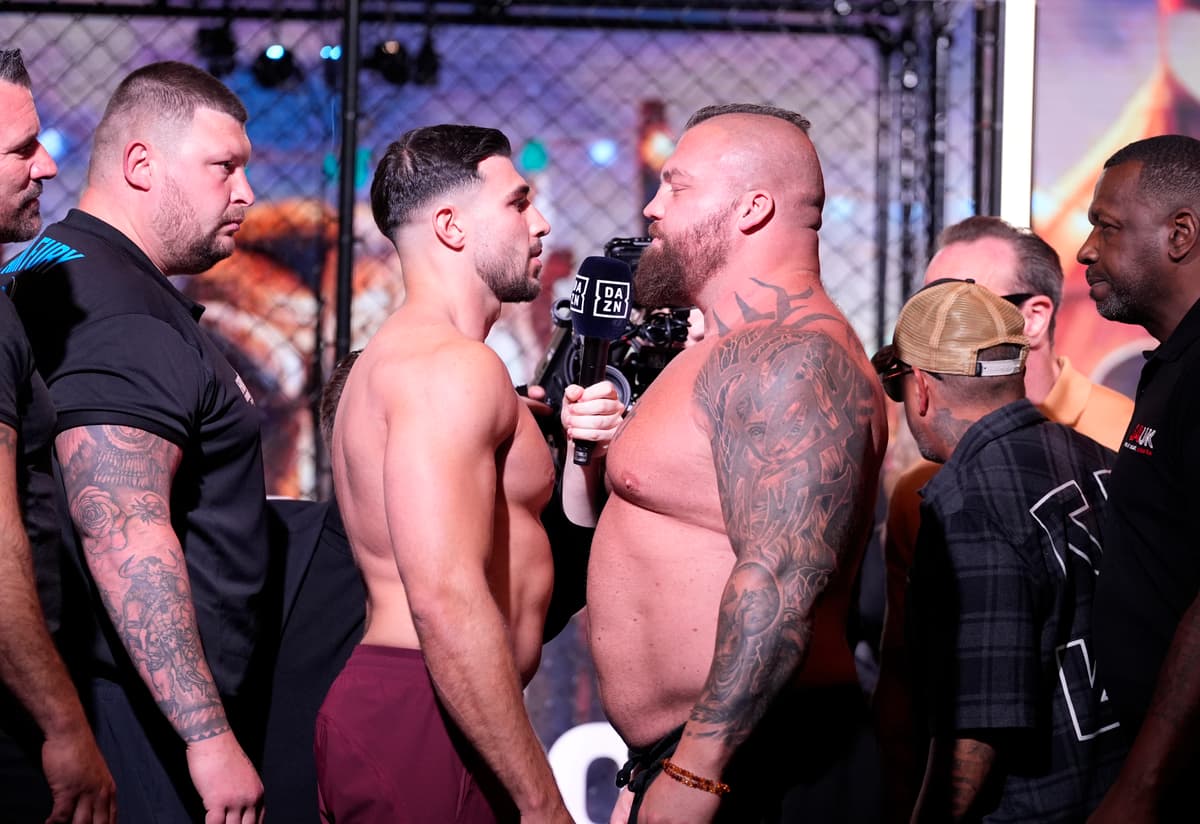 Tommy Fury vs Eddie Hall: Szczegóły walki „Piękna z Bestią” na gali Misfits Boxing