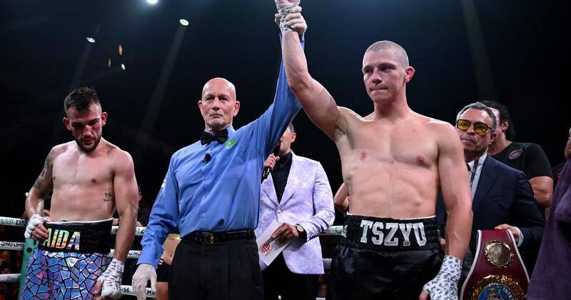 Tszyu stops Diaz to preserve family's unbeaten legacy