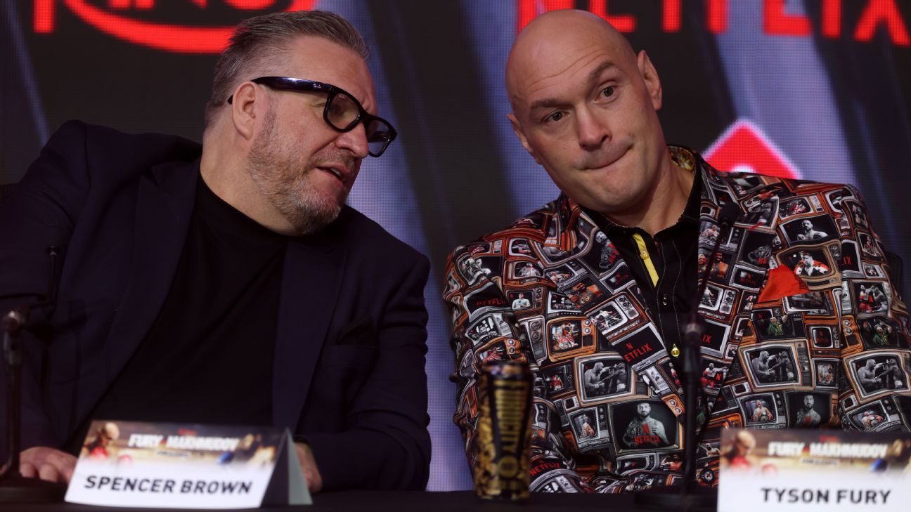 Tyson Fury's manager shuts down talk of Zuffa Boxing contract