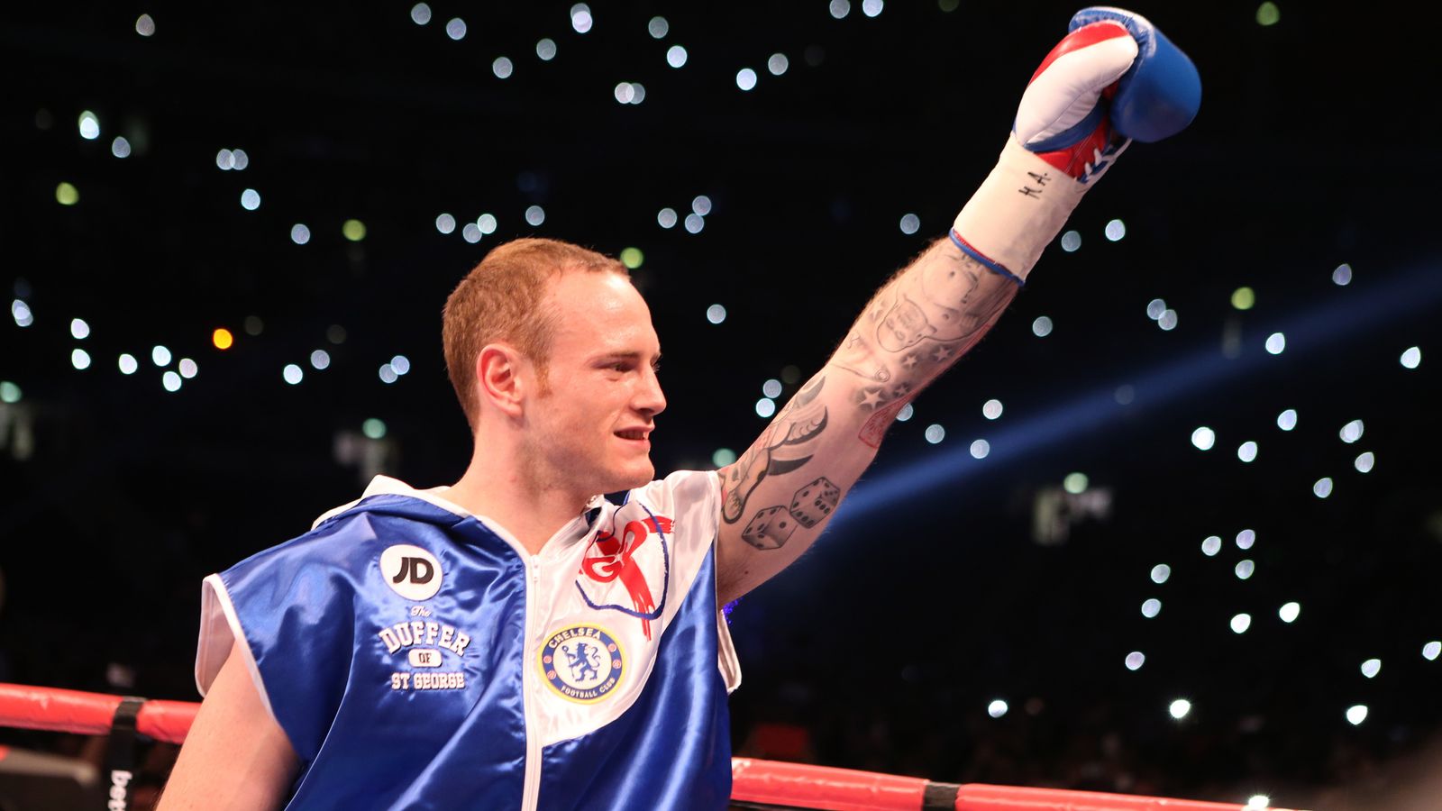 Tyson Fury vs Anthony Joshua: George Groves calls for heavyweight mega-fight to be staged at Wembley Stadium