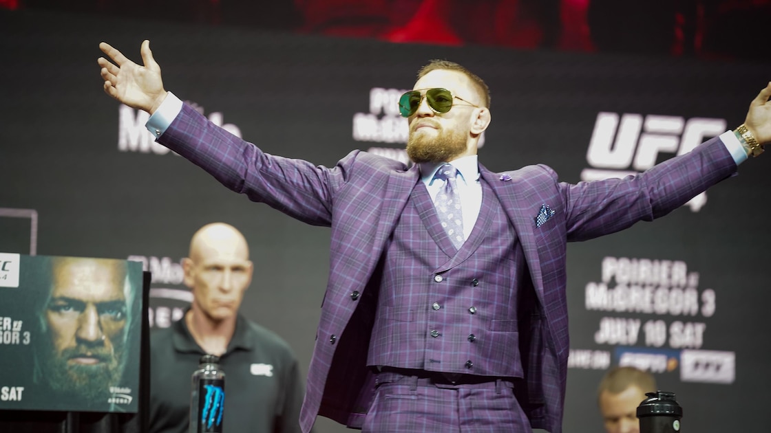 Konferencja prasowa przed UFC 329: Conor McGregor i Max Holloway twarzą w twarz