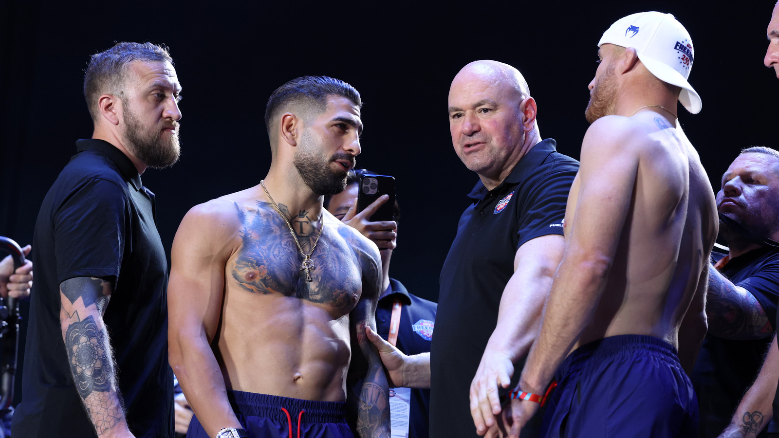 UFC Freedom 250 staredowns: Topuria vs Gaethje weigh-ins complete