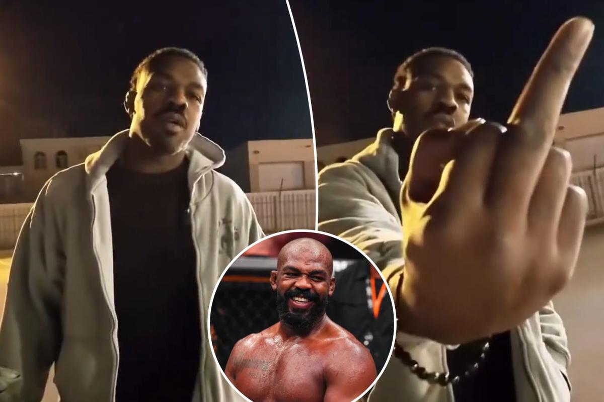 Jon Jones w gorącej konfrontacji na drodze. Nagranie wyciekło do sieci