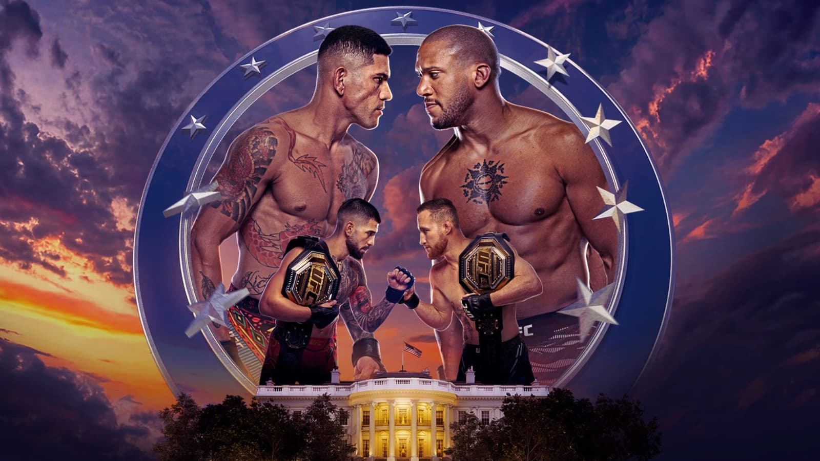 UFC Maison Blanche: Gane-Pereira w co-main evencie, pełna karta z godzinami i kanałami TV