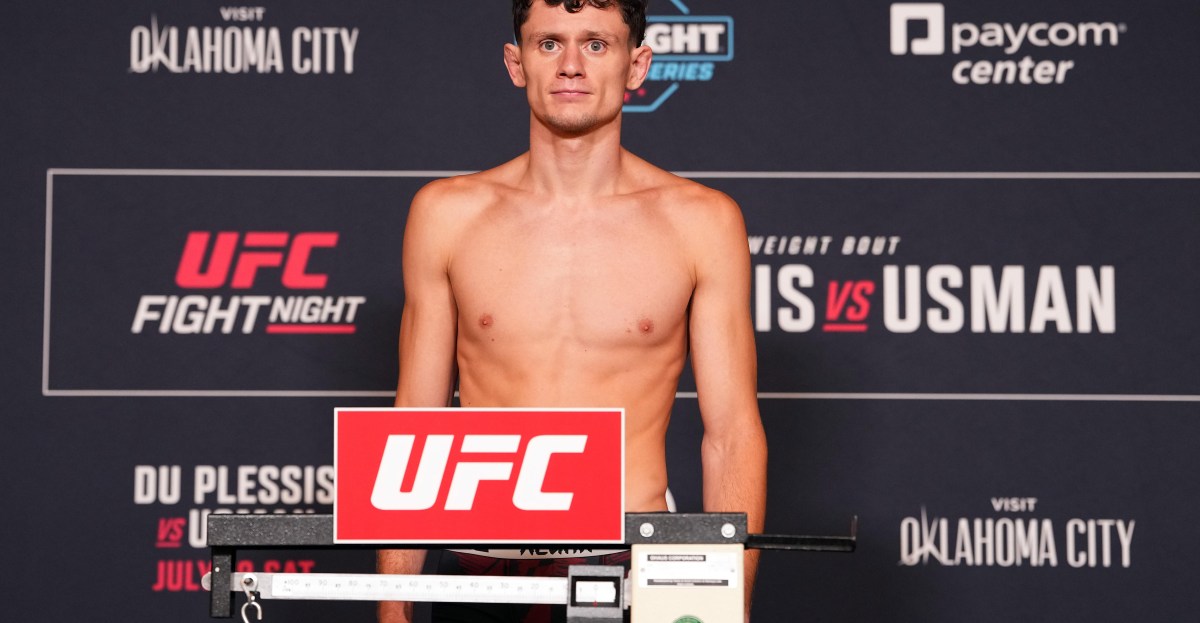 Wyniki ważenia UFC Oklahoma City: Chase Hooper przekroczył limit wagi