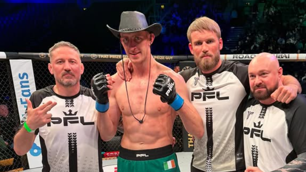 Niepokonany Eoin Sheridan zadebiutuje w USA pod szyldem PFL